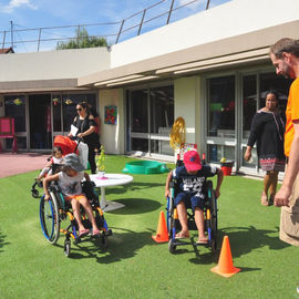 Des jeux, des ateliers, des parcours autour des différents handicaps pour s'amuser en apprenant.