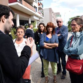 Balades urbaines architecturales, visite de l'Eglise et concert classique pour (re)découvrir Villejuif sous un nouvel angle.[Photos Lucile Cubin]