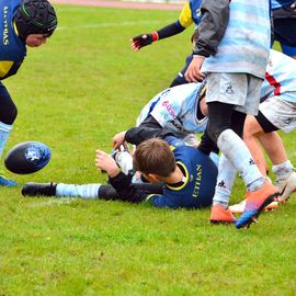 Le 1er tournoi d'école de rugby U10 (moins de 10 ans), organisé par le Rugby-Club du Val-de-Bièvre.