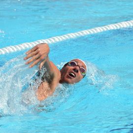 Des athlètes de haut niveau au stade nautique Youri Gagarine pour ces INAS Summer Games 2018, compétition européenne dont Villejuif accueillait les épreuves de natation.