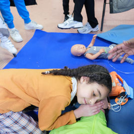 Pendant 2 semaines, la ville a choisi de mettre en valeur le droit à la santé des enfants avec des conférences et ateliers, des expos, des formations et de nombreuses animations et jeux pour les enfants et leurs parents.[photos Sylvie Grima / Lucile Cubin]