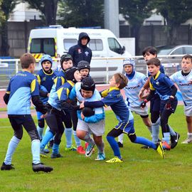 Le 1er tournoi d'école de rugby U10 (moins de 10 ans), organisé par le Rugby-Club du Val-de-Bièvre.