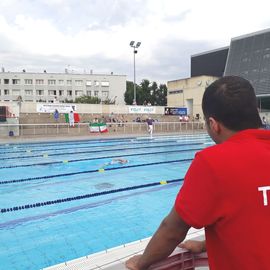 Des athlètes de haut niveau au stade nautique Youri Gagarine pour ces INAS Summer Games 2018, compétition européenne dont Villejuif accueillait les épreuves de natation.