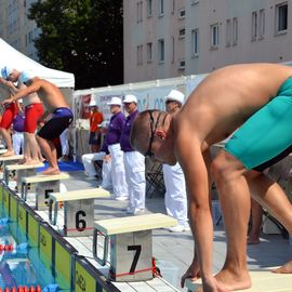 Des athlètes de haut niveau au stade nautique Youri Gagarine pour ces INAS Summer Games 2018, compétition européenne dont Villejuif accueillait les épreuves de natation.