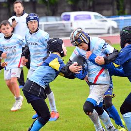 Le 1er tournoi d'école de rugby U10 (moins de 10 ans), organisé par le Rugby-Club du Val-de-Bièvre.