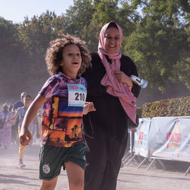 35e Corrida de Villejuif: les courses jeunes et familles et les animations de l'après-midi autour des jeux et du sport.[photos Sylvie Grima / Xiwen wang] 