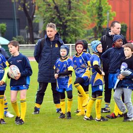 Le 1er tournoi d'école de rugby U10 (moins de 10 ans), organisé par le Rugby-Club du Val-de-Bièvre.