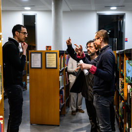 Samedi 20 janvier, la médiathèque Elsa Triolet et les Pulp Nord et Sud accueillaient spectacle, ateliers et jeux autour de la thématique du "corps dans tous ses états".[photos Fabrice Gaboriau]