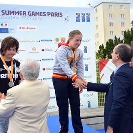 Des athlètes de haut niveau au stade nautique Youri Gagarine pour ces INAS Summer Games 2018, compétition européenne dont Villejuif accueillait les épreuves de natation.
