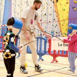 Pendant 2 semaines, la ville a choisi de mettre en valeur le droit à la santé des enfants avec des conférences et ateliers, des expos, des formations et de nombreuses animations et jeux pour les enfants et leurs parents.[photos Sylvie Grima / Lucile Cubin]
