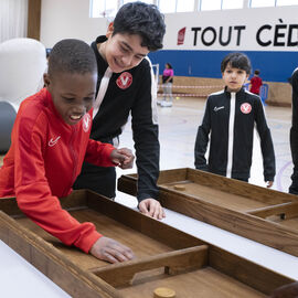 Journée sports et jeux à Colette besson, stages sportifs, danse, ou encore  stages créatifs dans les MPT... Extraits en images des animations proposées aux jeunes et petits villejuifois pendant ces vacances de février. [photos Lucile Cubin]