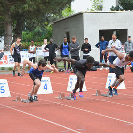 Le stade Louis Dolly a vibré devant les performances des athlètes lors du 1er Meeting (et pré-meeting) d'athlétisme organisé par la Ville et l'ASFI