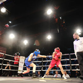 Déjà la 6e édition du Villejuif Boxing Show. Une soirée de qualité cette année encore avec des combats de haut niveau national et international en boxe anglaise et boxe pieds-poings. [photos Sylvie Grima / Lucile Cubin]