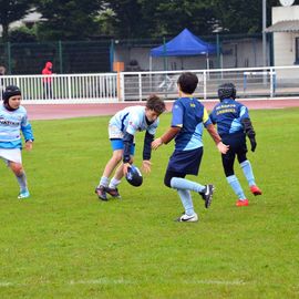 Le 1er tournoi d'école de rugby U10 (moins de 10 ans), organisé par le Rugby-Club du Val-de-Bièvre.