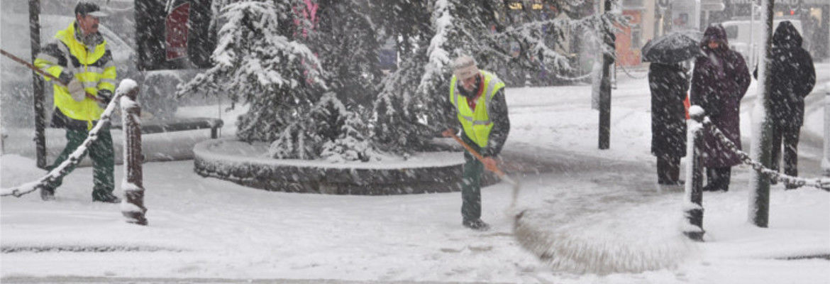 Neige, verglas  Ville de Villejuif